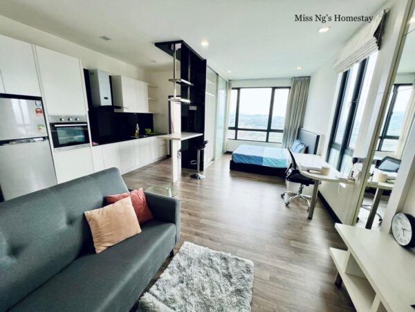 High Floor | Corner Unit @ Landmark 2, Free Wi-Fi,