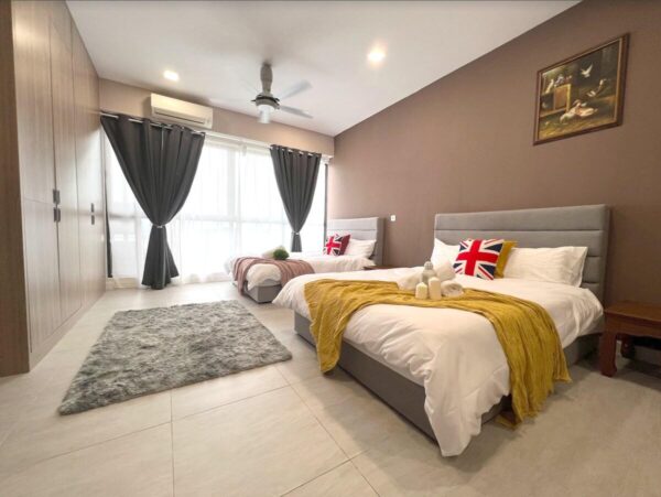 Free Parking/NEAR KLIA BellSuite Sepang 4Pax Suite